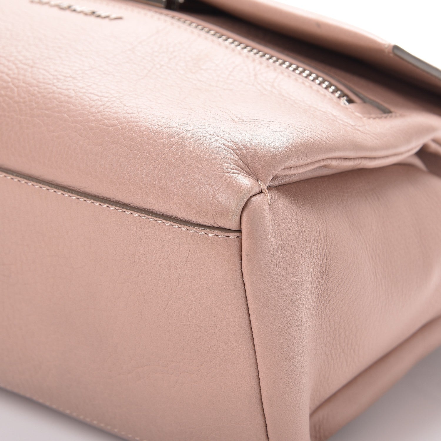 Givenchy Calfskin Small Pandora Pure Flap Bag Powder Pink 16 of 17