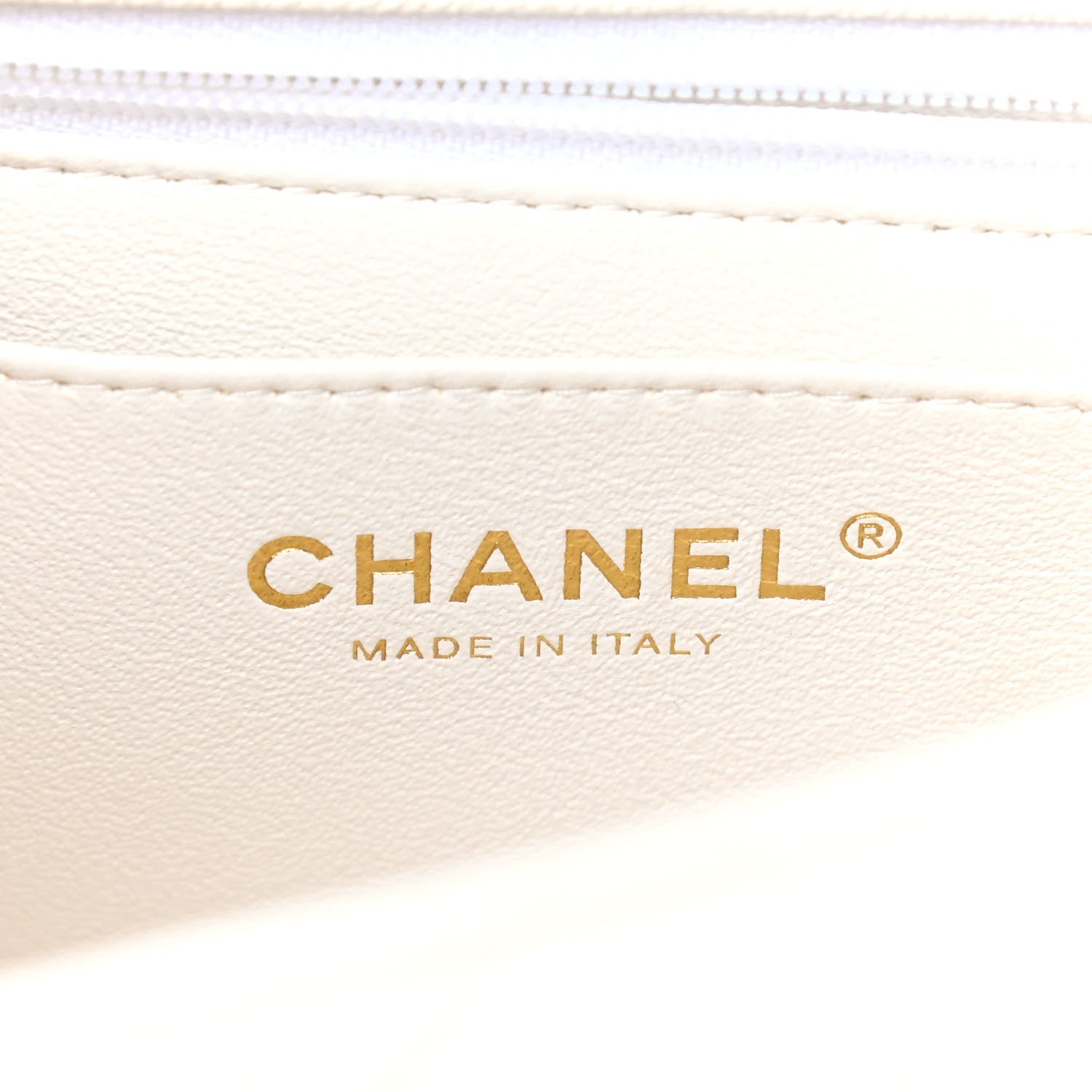 Chanel Caviar Quilted Mini Top Handle Rectangular Flap White 6 of 9