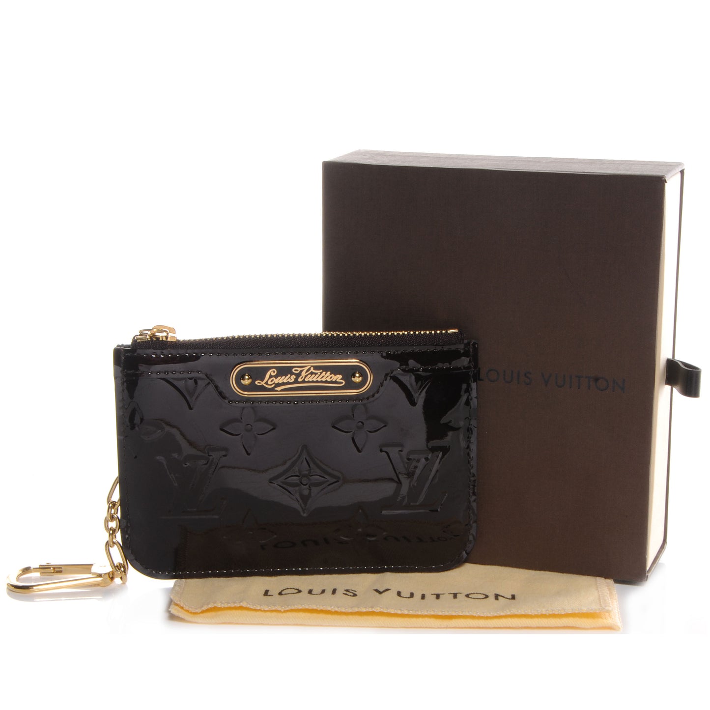 Vernis Key Pouch Amarante