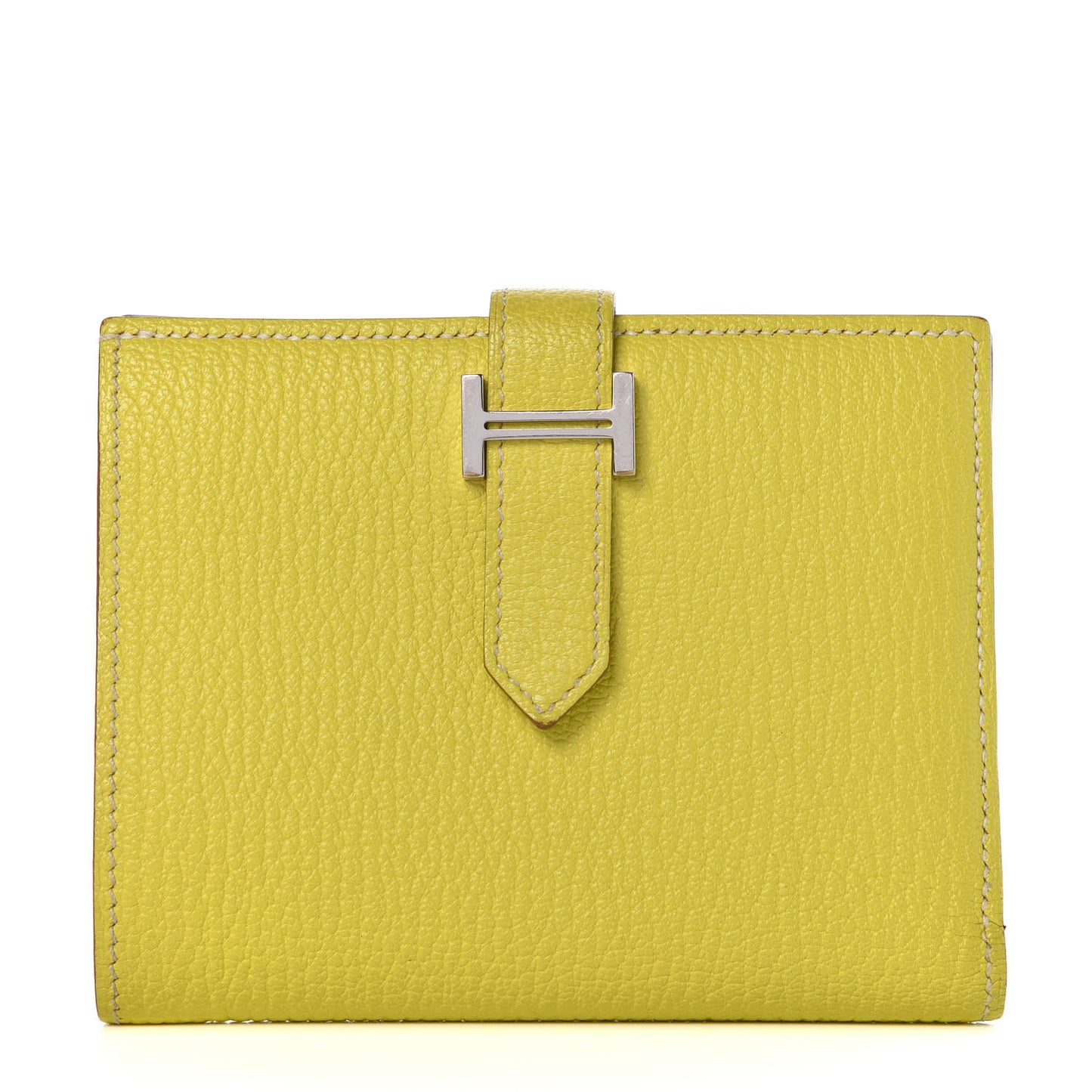 Chevre Mysore Bearn Compact Wallet Lime