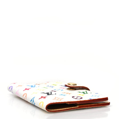 Louis Vuitton Monogram Multicolor Carnet de Bal Mini Agenda Cover White 4 of 9