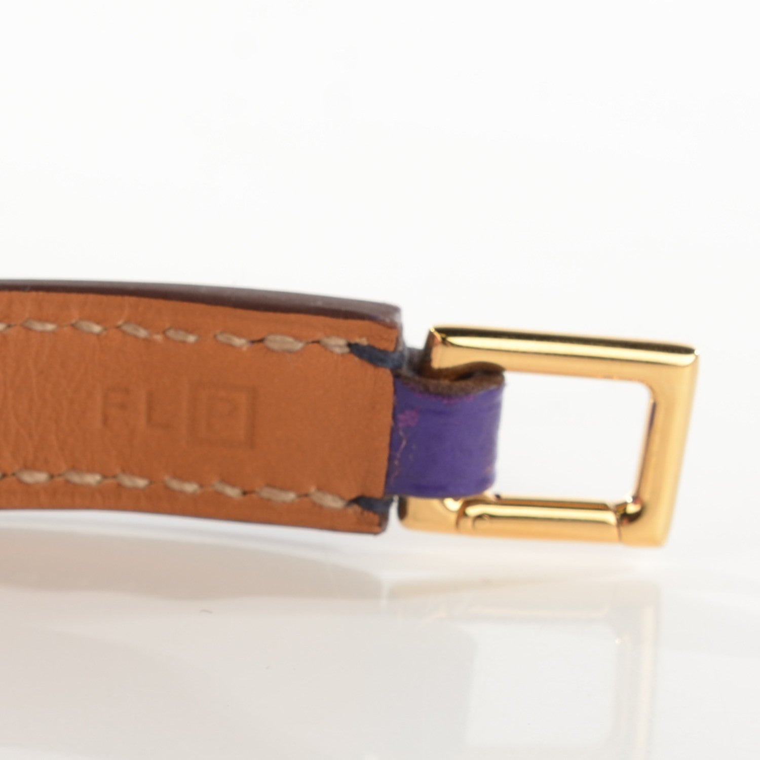 Hermes Epsom Rivale Bracelet M Crocus 9 of 15