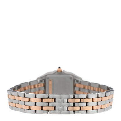 Cartier Stainless Steel 18K Pink Gold Diamond 22mm Panthere Quartz Watch 3 of 4
