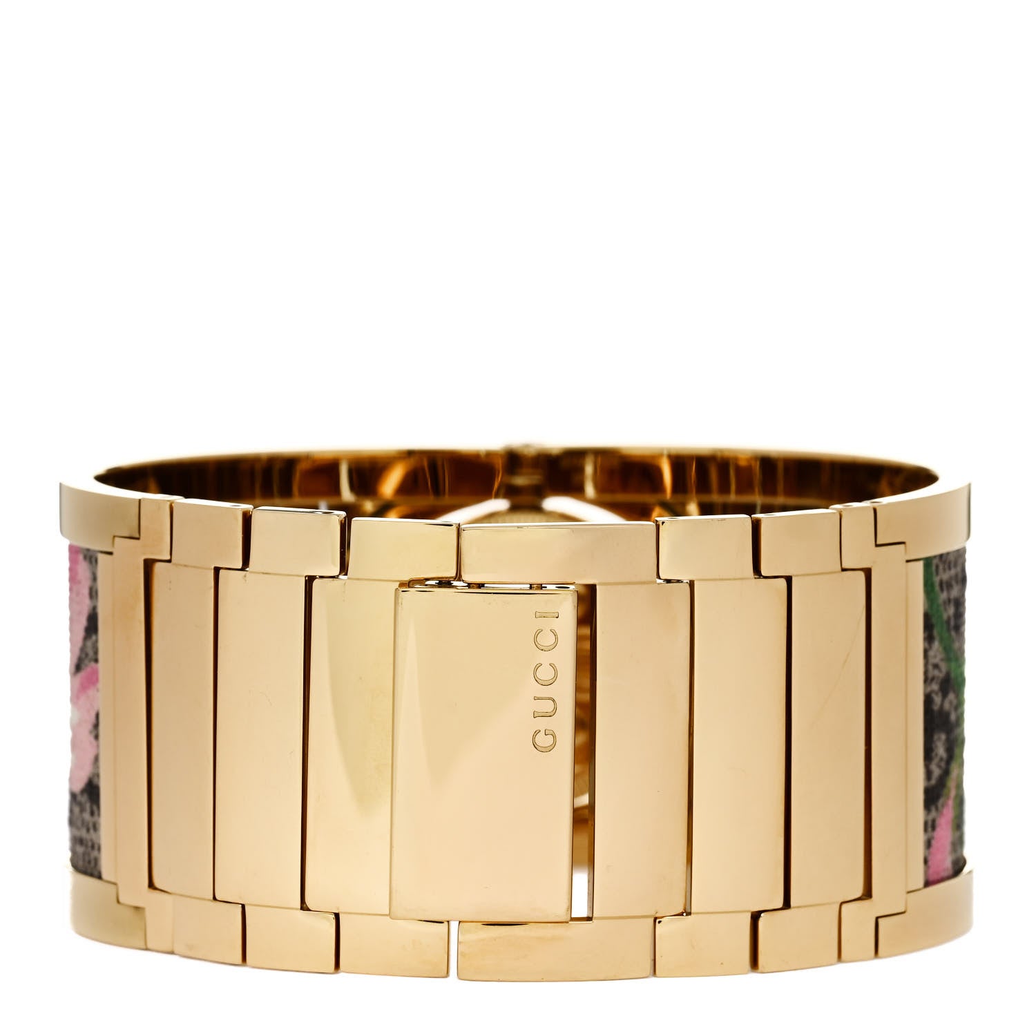 Gucci Stainless Steel Canvas 33mm Twirl GG Supreme Blooms Quartz Watch 3 of 4