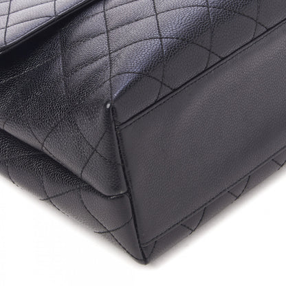 Chanel Caviar Quilted Jumbo Kelly Flap Black 6 of 10