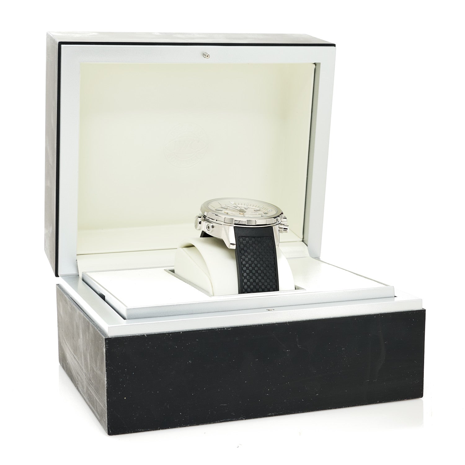 IWC Stainless Steel Rubber 44mm Aquatimer Chronograph Automatic Watch White IW376801 5 of 5