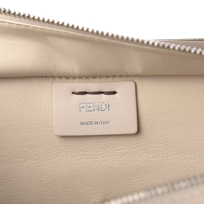 Fendi Calfskin Petite 3Jours Tote Marrone Camelia Ice 12 of 14