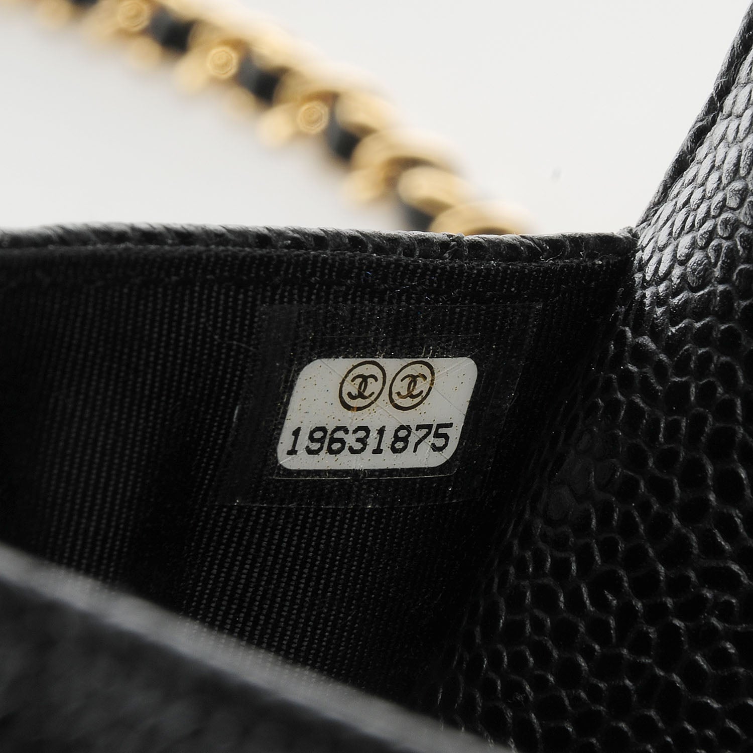 Chanel Caviar Quilted Wallet On Chain WOC Black 8 of 9