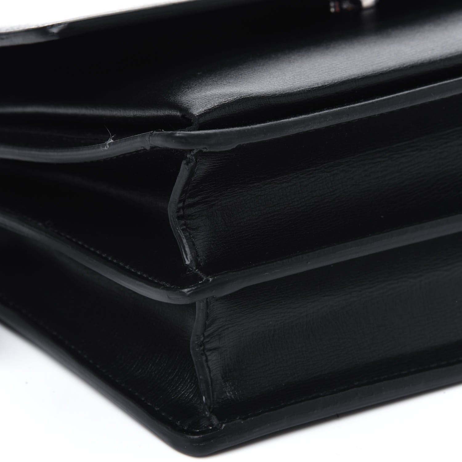 Saint Laurent Calfskin Medium Monogram Sunset Black 9 of 14