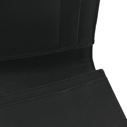 Christian Dior Ultra Matte Calfskin Small Lady Dior Flap Card Holder Black 8 of 9