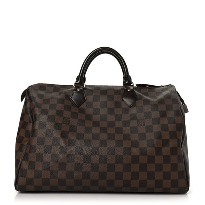 Louis Vuitton Damier Ebene Speedy 35 1 of 11