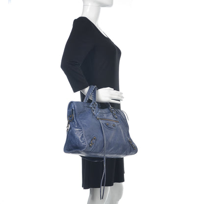 Balenciaga Chevre Classic Hardware City Indigo 2 of 15