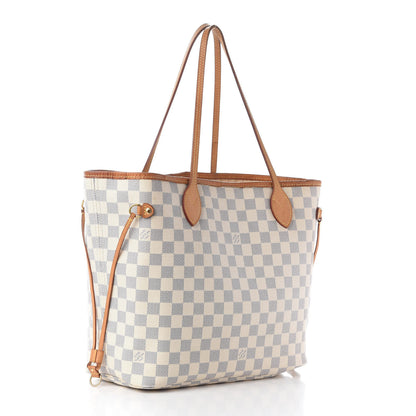 Louis Vuitton Damier Azur Neverfull MM 3 of 11