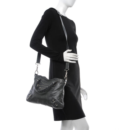 Balenciaga Agneau Giant 12 Silver Hardware Town Anthracite 2 of 10