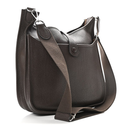 Hermes Taurillon Clemence Evelyne III PM Ebene 3 of 11