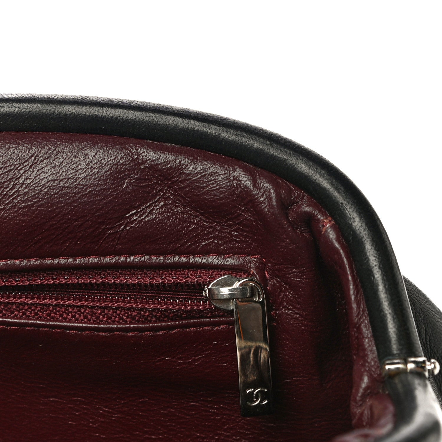 Chanel Lambskin Quilted Timeless Clutch Black 11 of 17