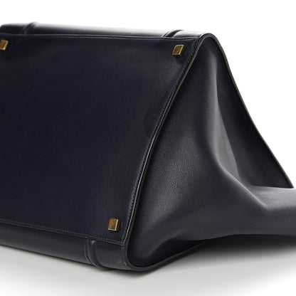 Celine Supple Calfskin Medium Phantom Luggage Midnight 7 of 10
