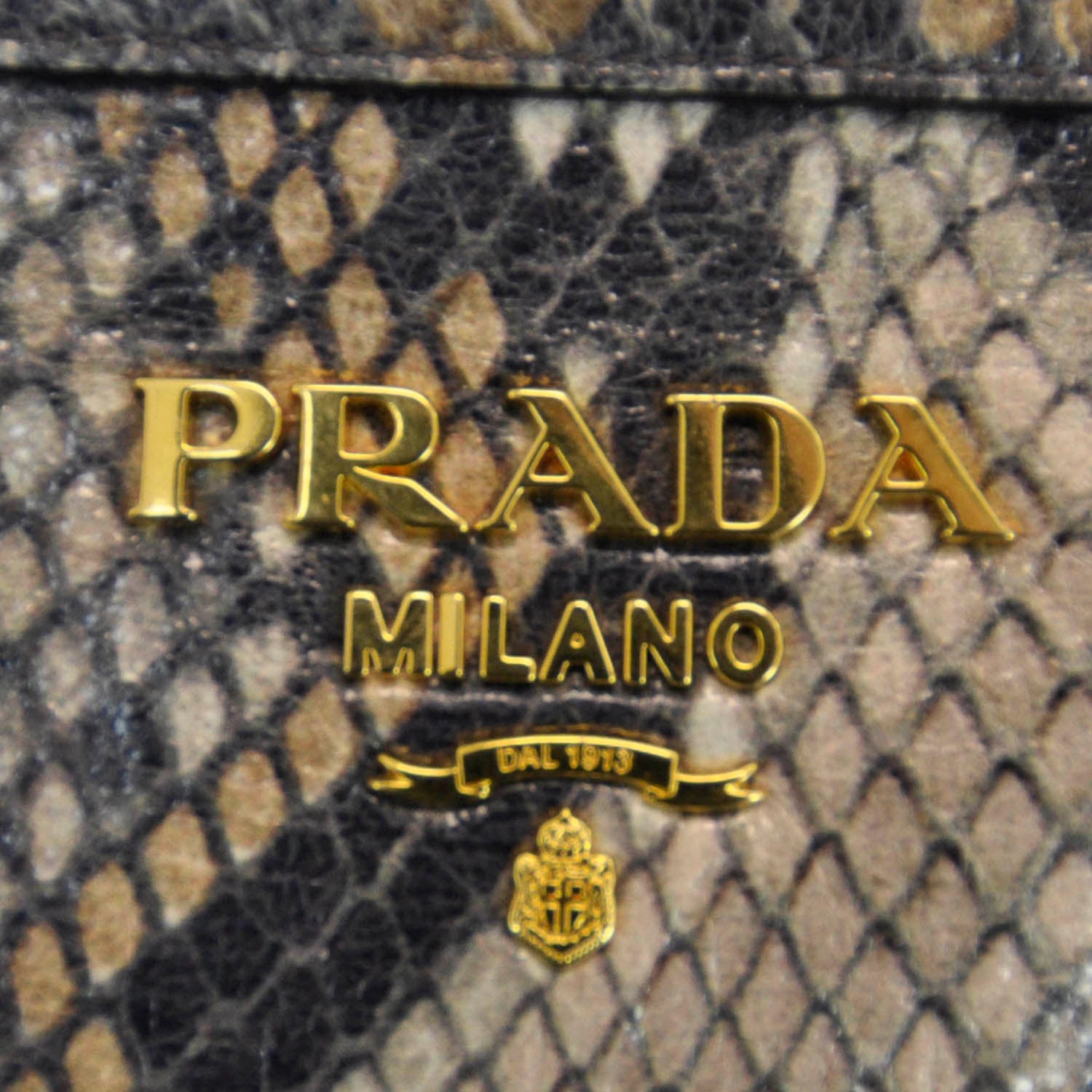 Prada Python Satchel 5 of 8
