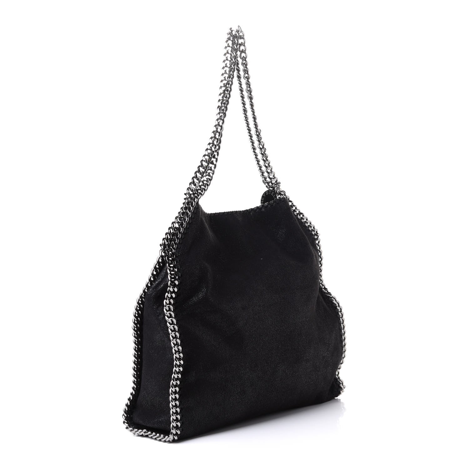 Stella McCartney Shaggy Deer Small Falabella Tote Black 2 of 4