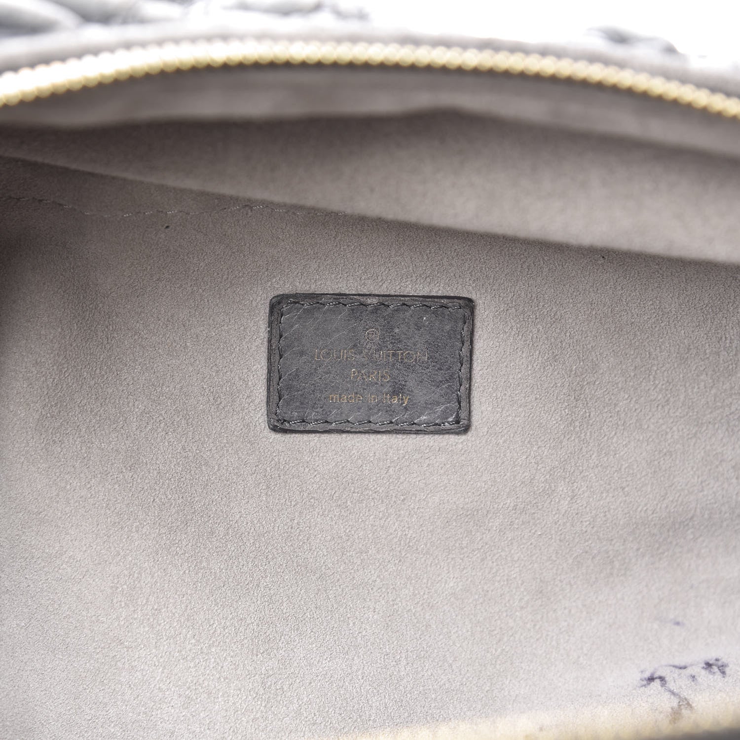 Louis Vuitton Lambskin Nimbus Olympe GM Anthracite 5 of 14