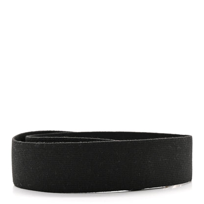 Hermes Toile Taurillon Clemence Shoulder Strap Black 2 of 5