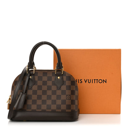 Louis Vuitton Damier Ebene Alma BB 10 of 10