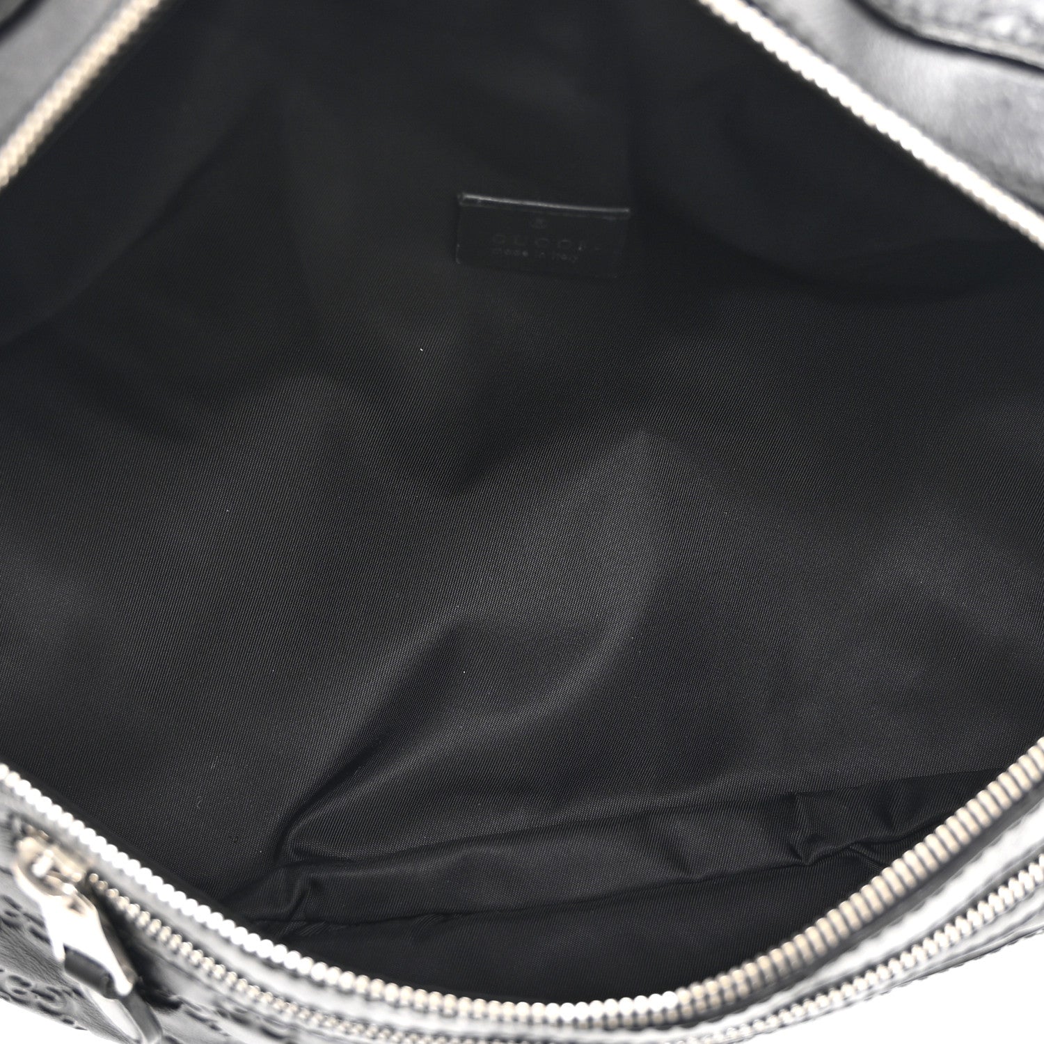 Gucci Guccissima Web Belt Bag Black 5 of 12
