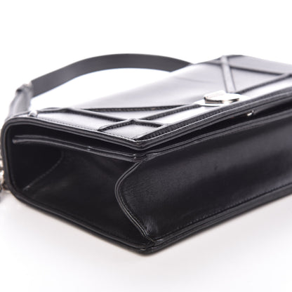 Christian Dior Calfskin Small Diorama Flap Bag Black 8 of 9