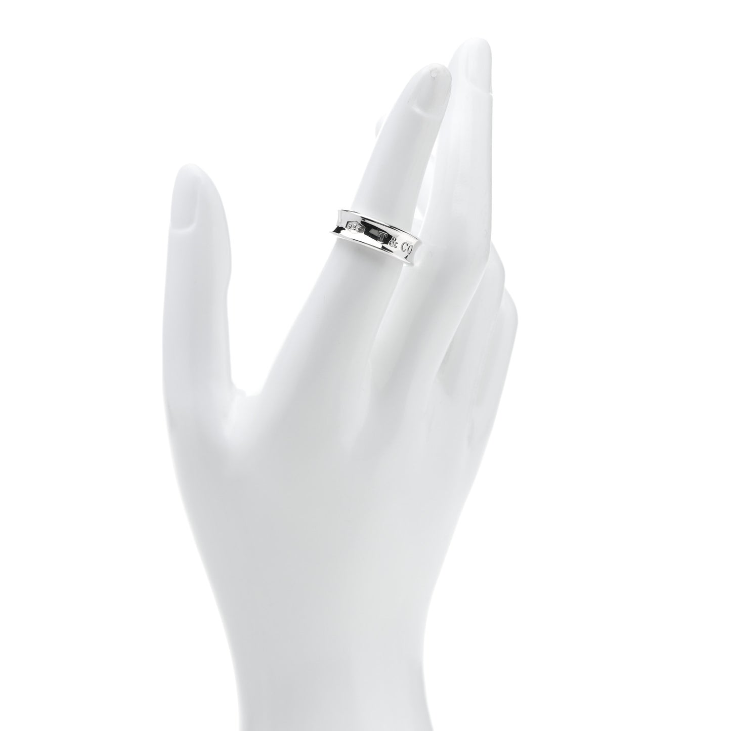 Sterling Silver 1837 Band Ring 53 6.25