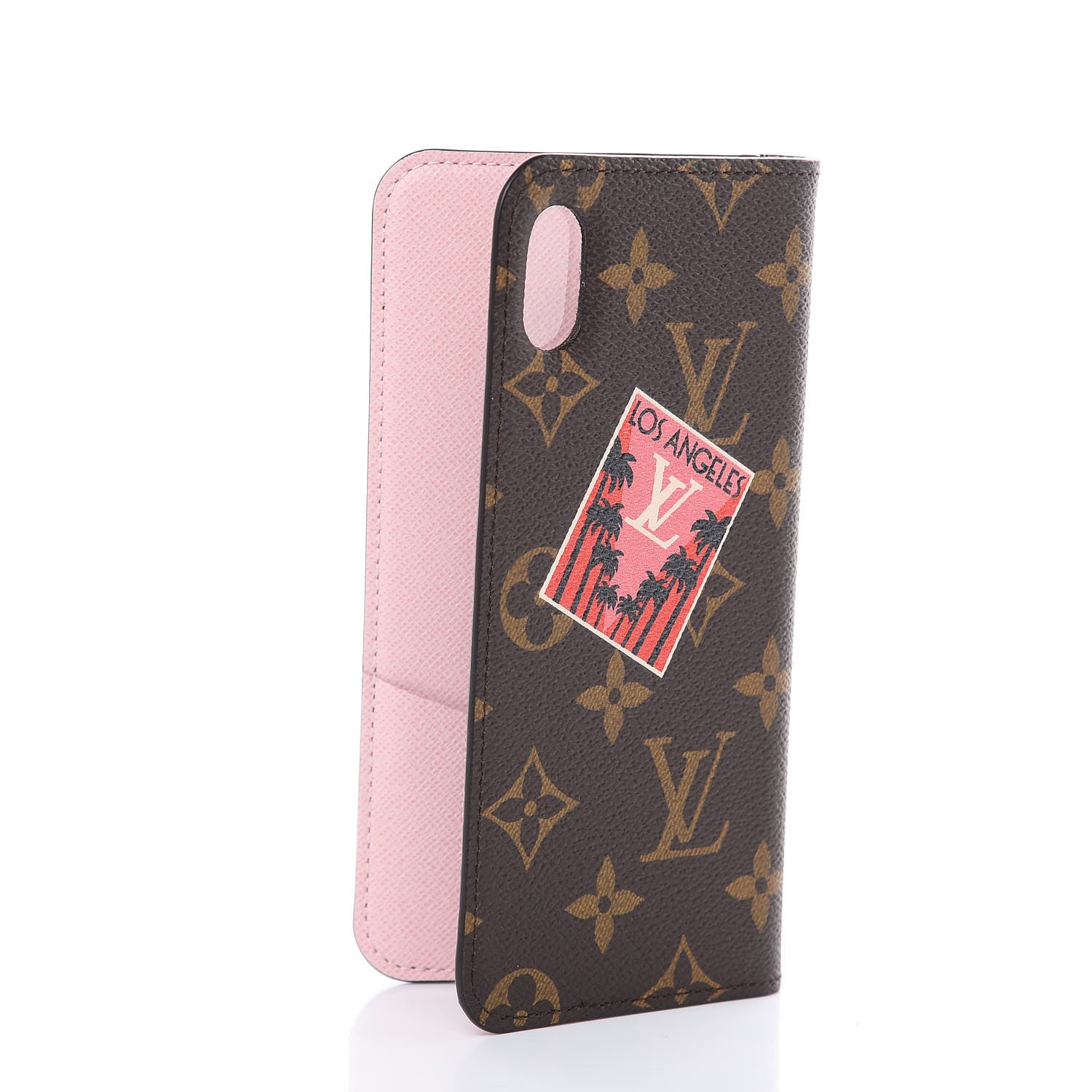 Louis Vuitton Monogram My LV World Tour iPhone XS Max Folio Case