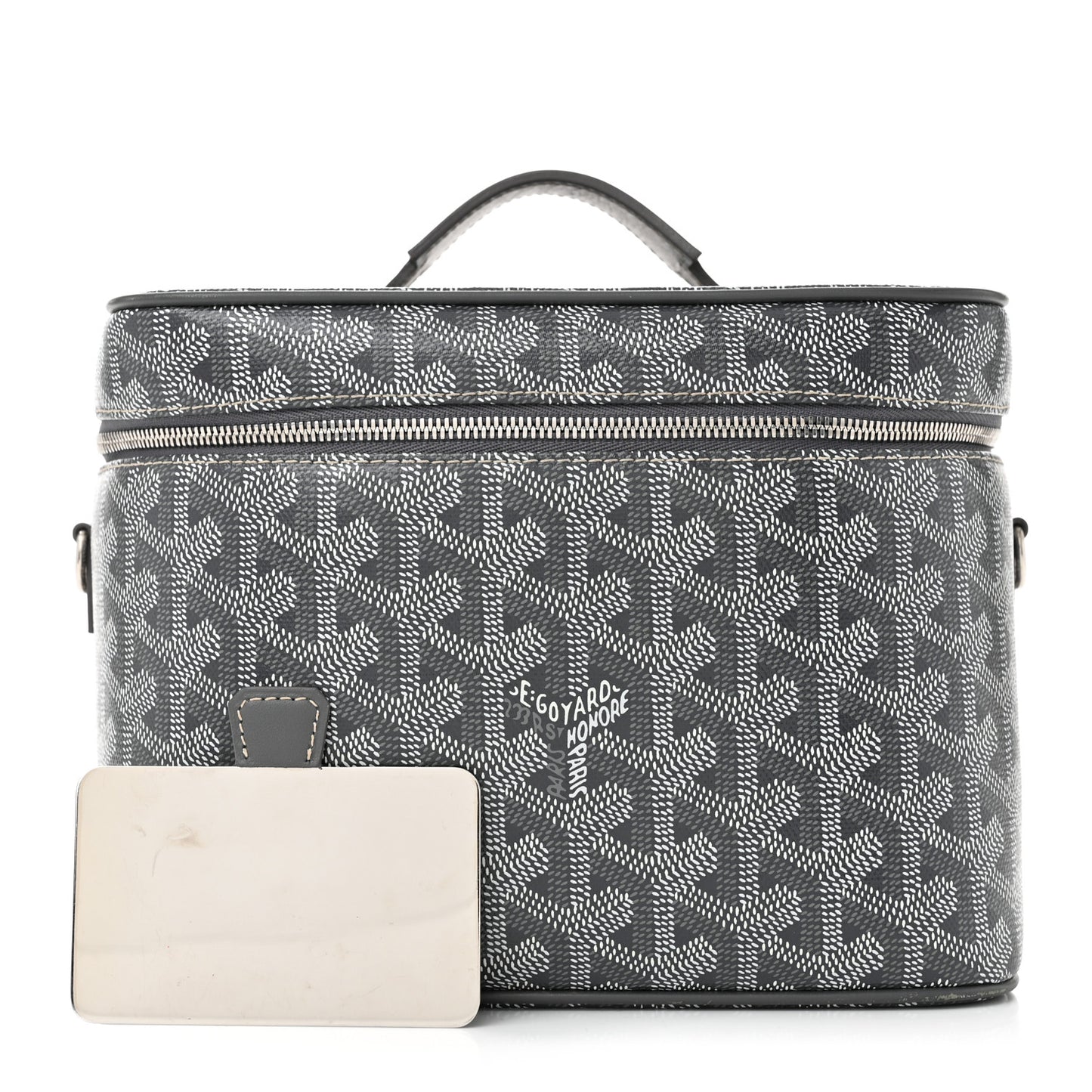 Goyardine Muse Vanity Case Grey