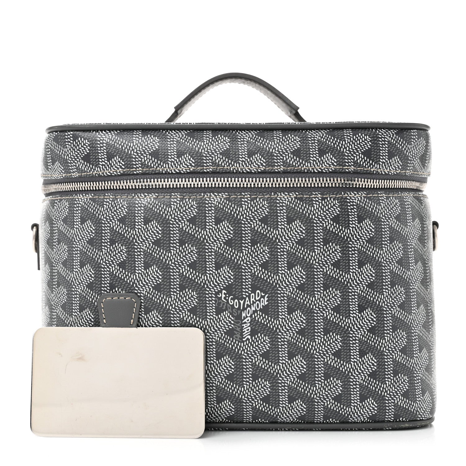 Goyard Goyardine Muse Vanity Case Grey 2 of 11