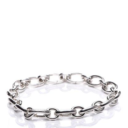 Tiffany Sterling Silver Oval Clasping Link Bracelet 3 of 5