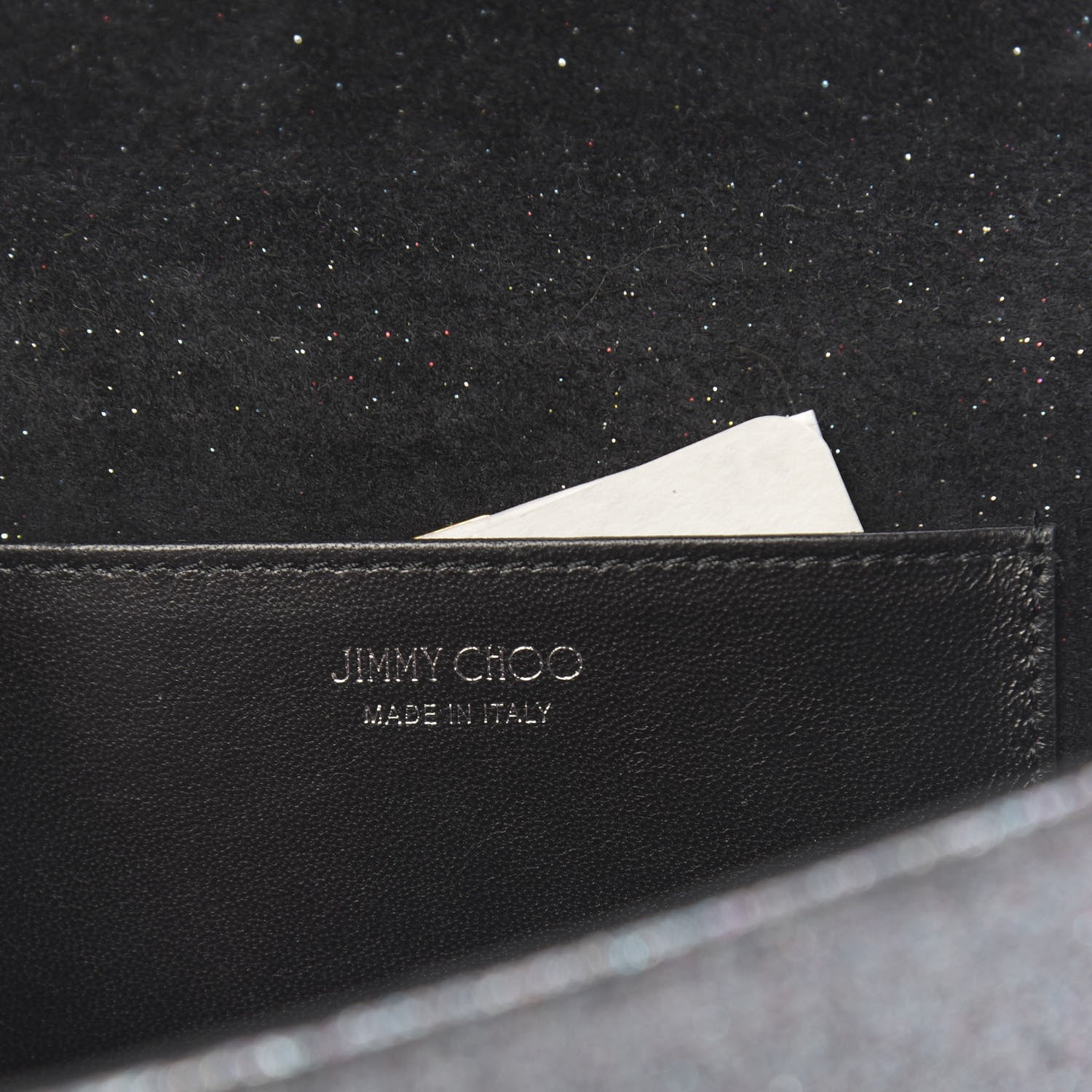 Jimmy Choo Glitter Fabric Erica Chain Clutch Multicolor 6 of 9