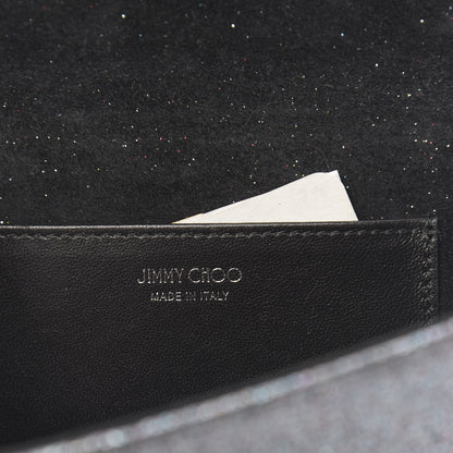 Jimmy Choo Glitter Fabric Erica Chain Clutch Multicolor 6 of 9