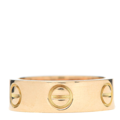 Cartier 18K Yellow Gold 5.5mm LOVE Ring 48 4.5 3 of 8
