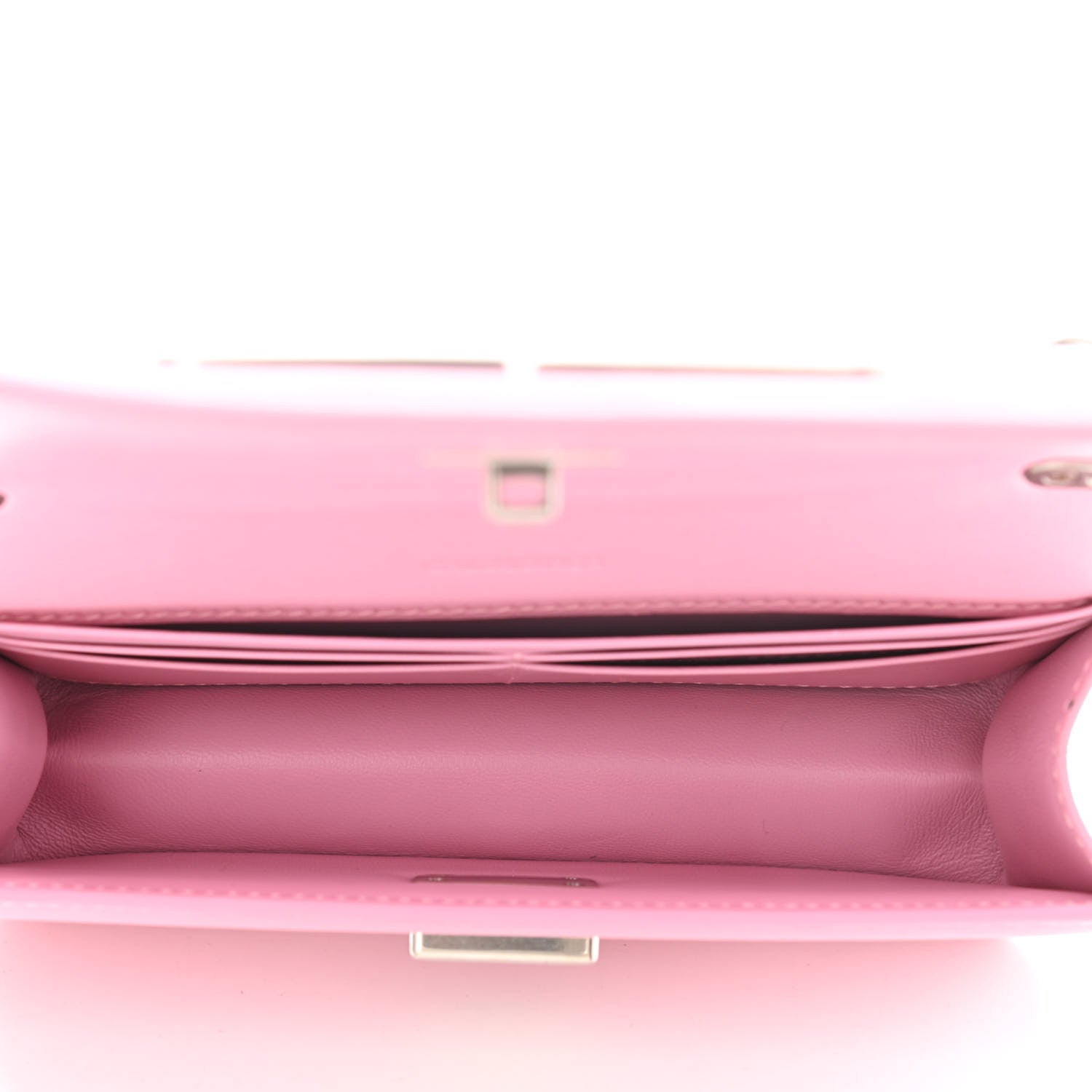 Balenciaga Calfskin Stripe Embossed Gossip Chain Bag XS Candy Pink 5 of 10