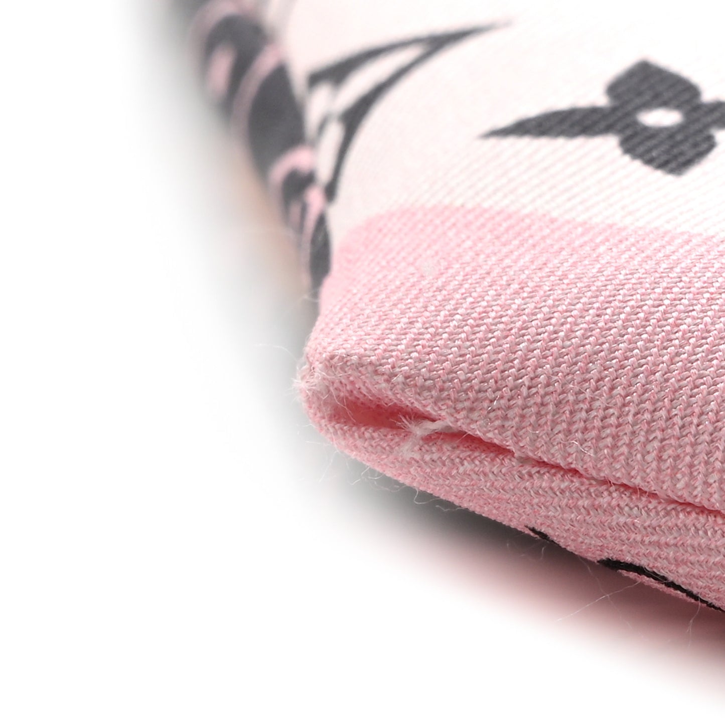 Silk Monogram Rising Confidential BB Bandeau Black Rose