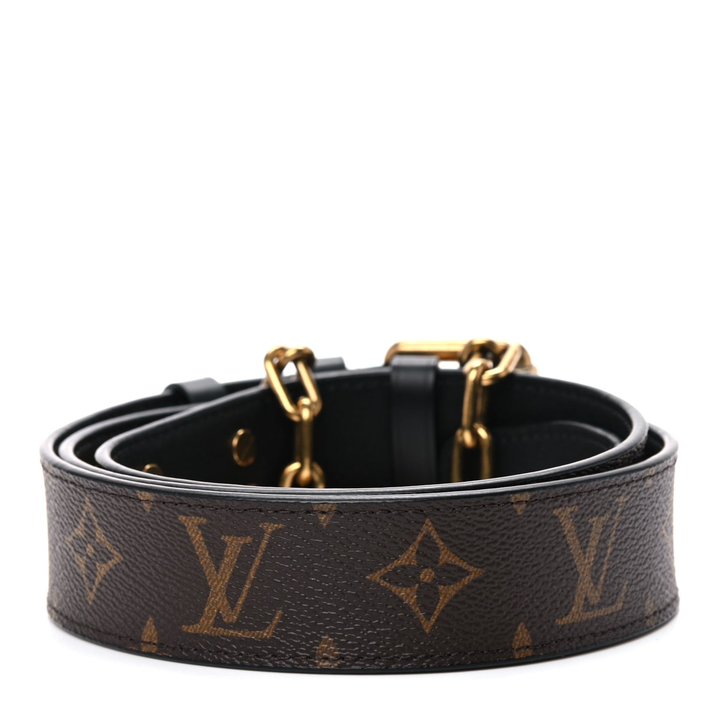 Monogram Signature 35 MM Chain Belt 100 40