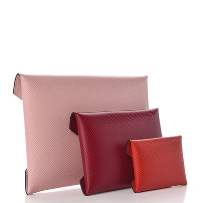 Louis Vuitton Epi Kirigami Pochette Set Rose Ballerine Fuchsia Coquelicot 5 of 13