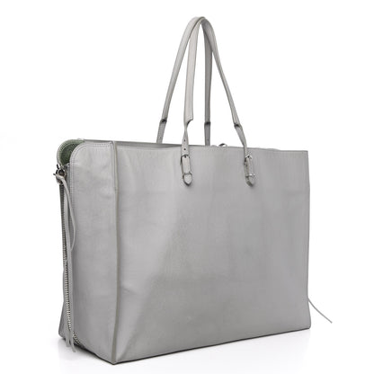 Balenciaga Veau Papier A4 Zip Around Tote Gris Glace 3 of 15