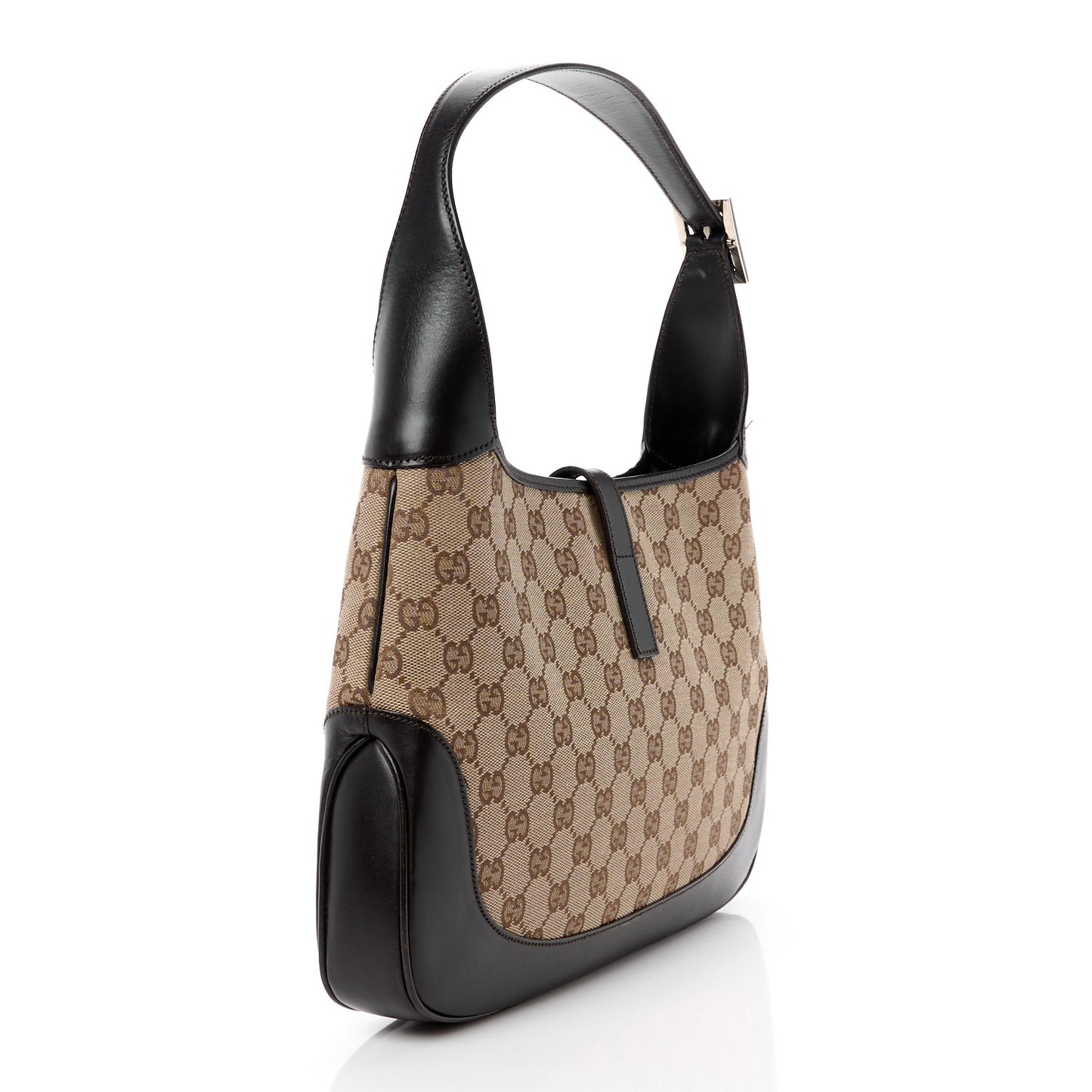 Monogram Web Jackie O Hobo Dark Brown
