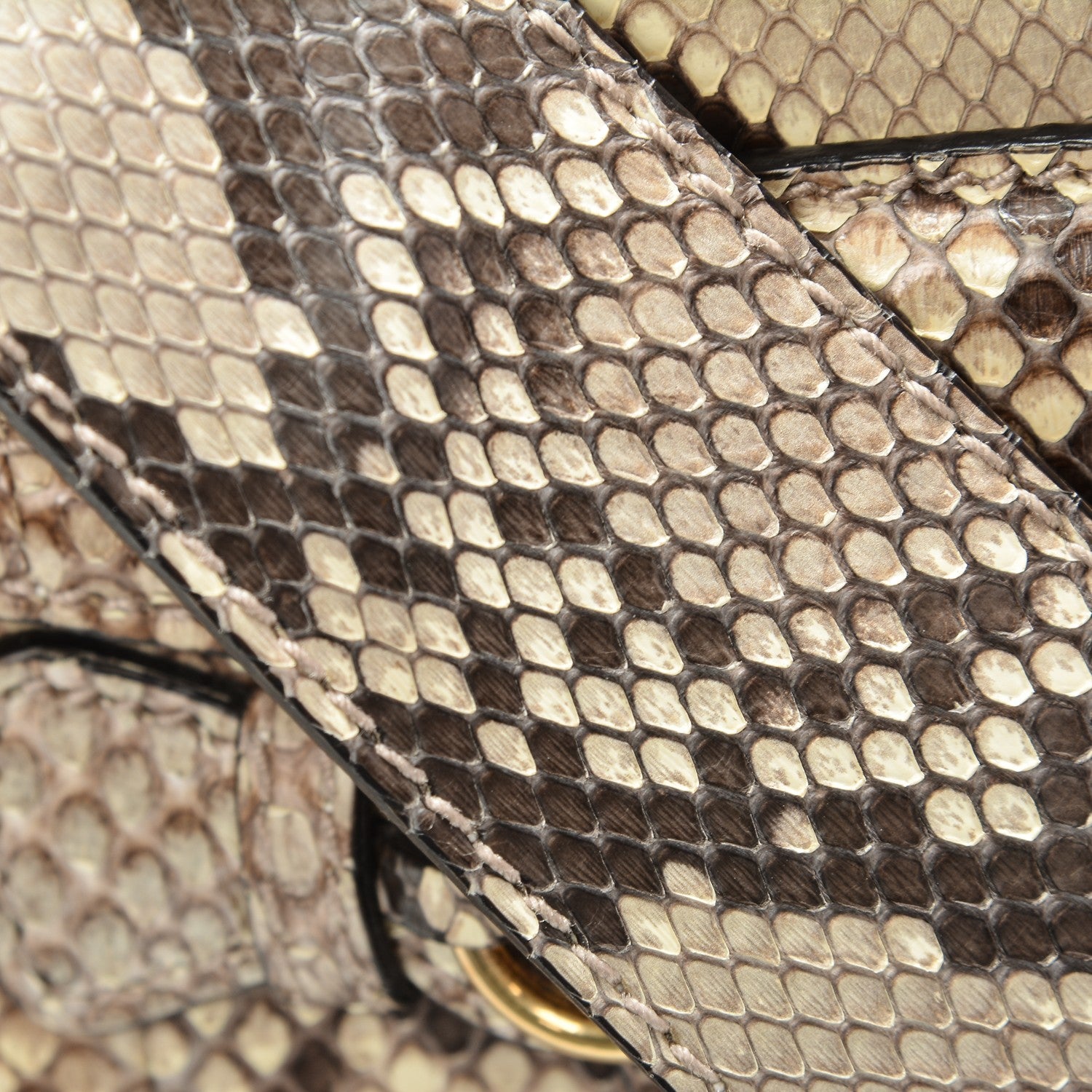 Gucci Python Medium Lady Shoulder Bag Old Roccia 8 of 8