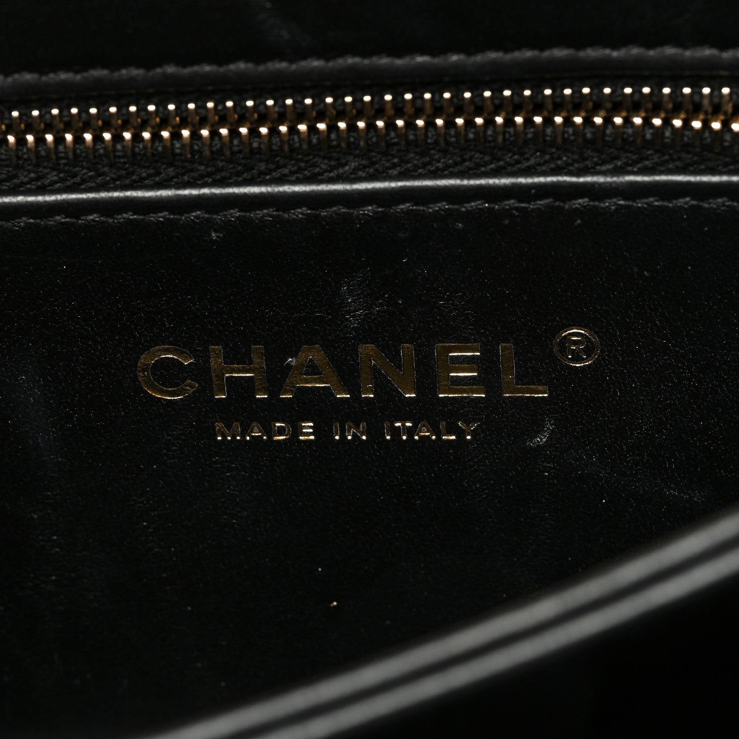 Chanel Hammered Metallic Calfskin Quilted Flap Gold 6 of 14
