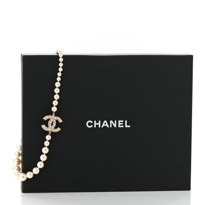 Chanel Pearl CC 100th Anniversary Necklace Light Gold 6 of 6