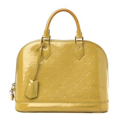 Louis Vuitton Vernis Alma PM Citrine 1 of 16