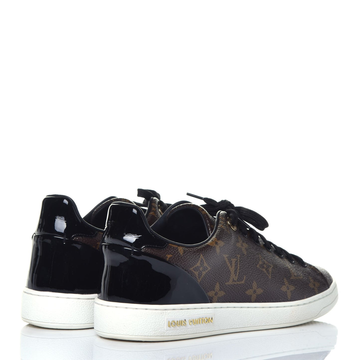 Patent Monogram Frontrow Sneakers 40