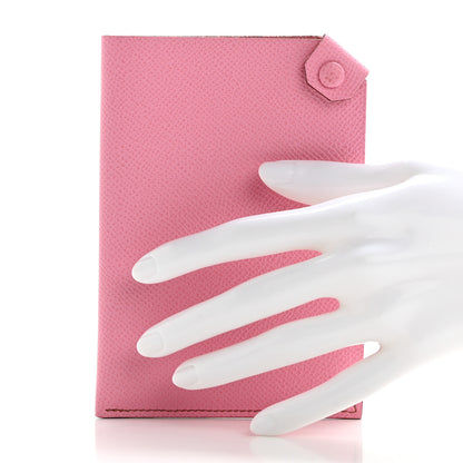 Hermes Epsom Tarmac PM Passport Holder 5P Pink 2 of 8