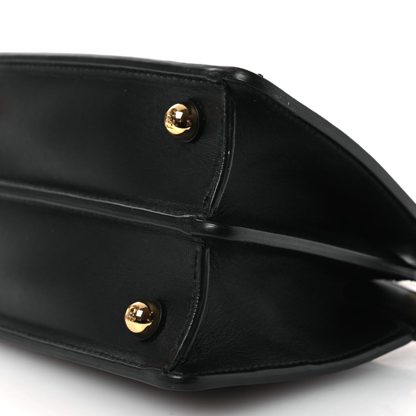 Shiny Nappa Petite Peekaboo I SEE U Satchel Black