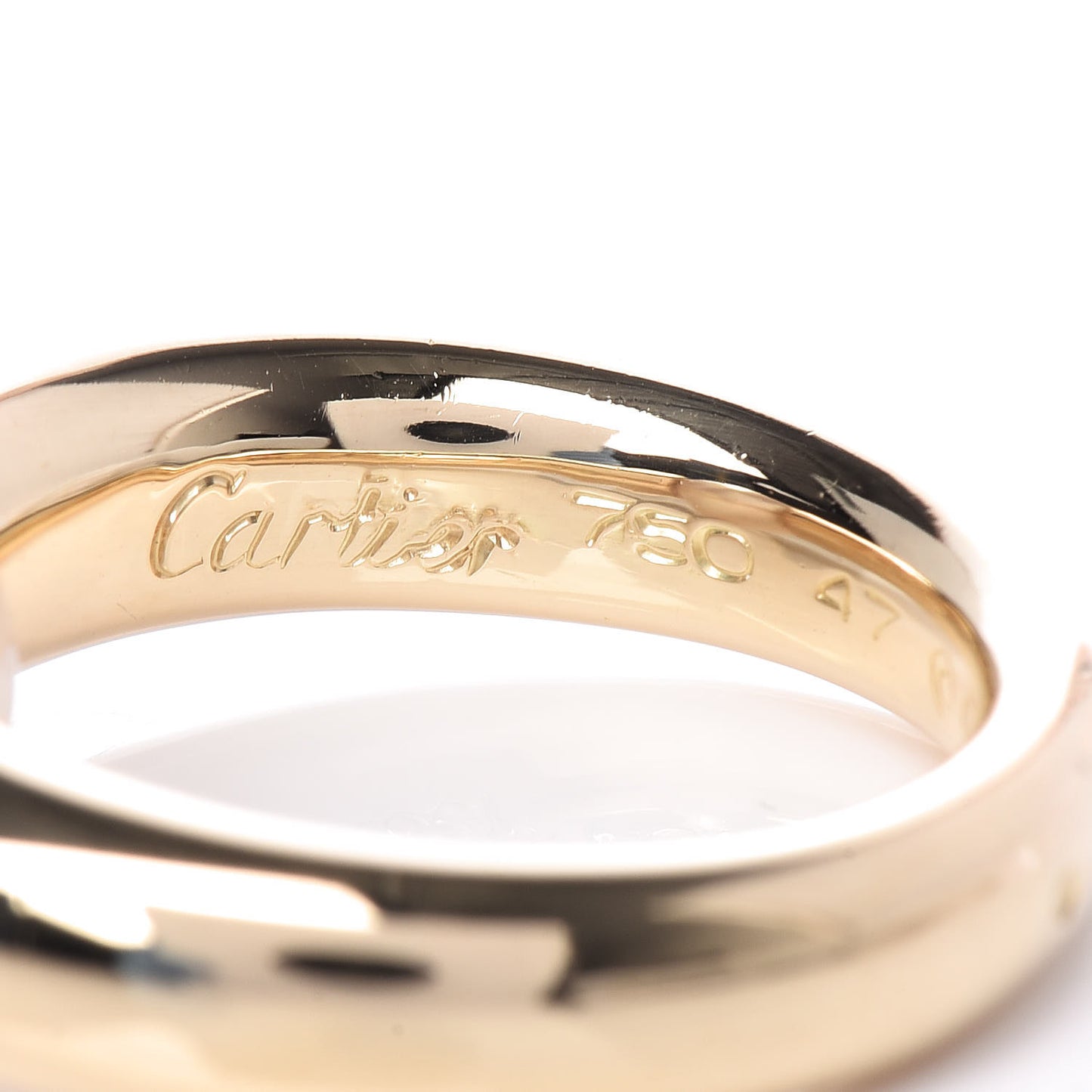 18K Yellow Gold Pearl 8mm Cocktail Ring 47 4